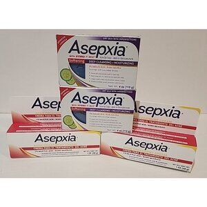 4 ASEPXIA Acne Soap + Cream 2% Salicylic Acid Rapid Maximum Strength face wash